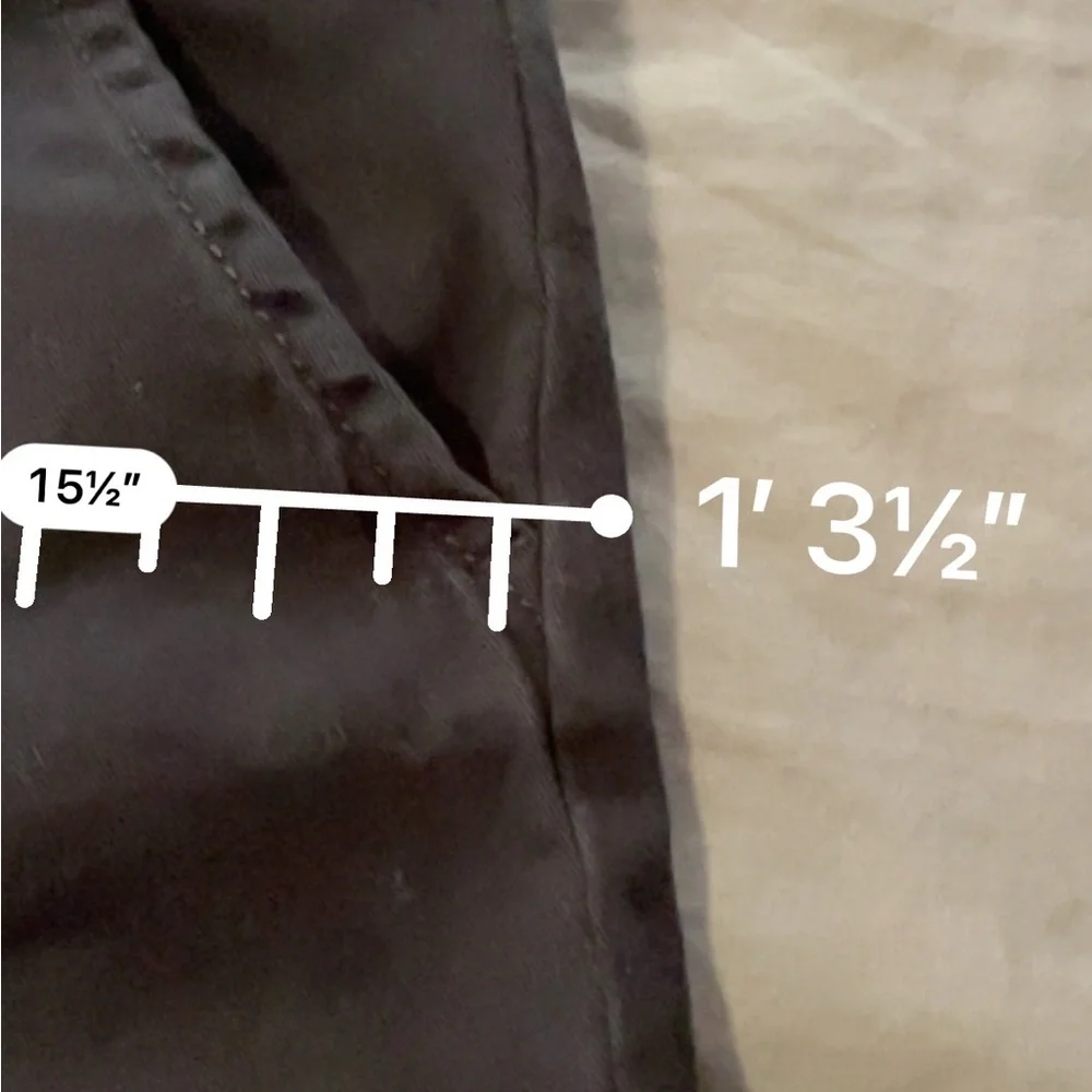 Bundle of 2 children’s place school uniform pants girls sz 14 - Picture 5 of 7